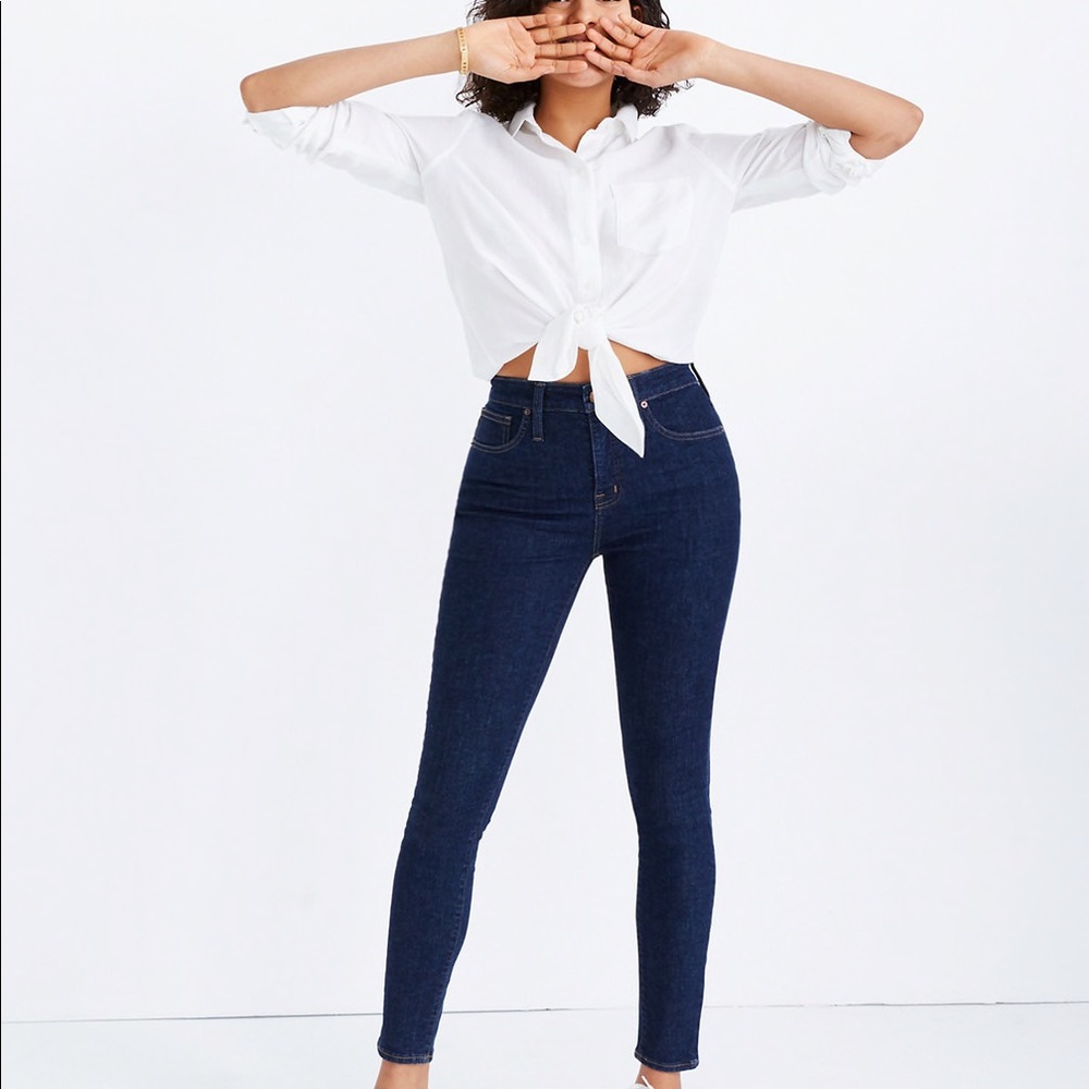 Madewell Curvy Skinny Jeans